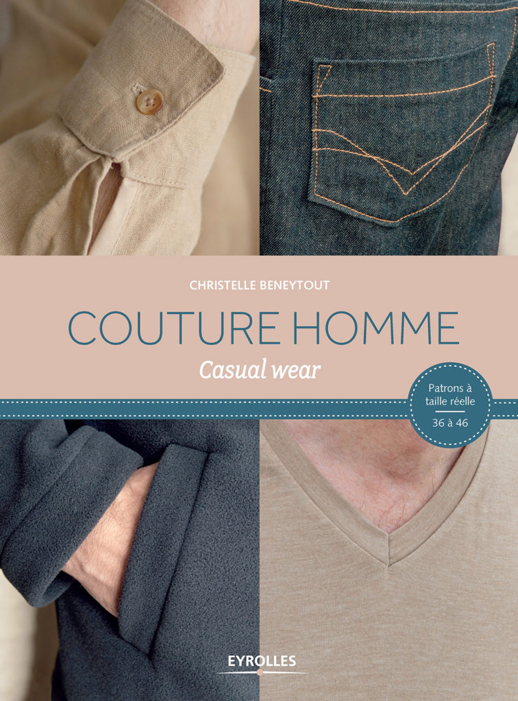 Livre patrons pour Homme Couture Casula Wear Homme - Christelle BENEYTOUT