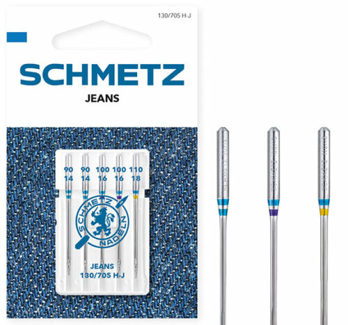 Aiguilles Jeans Schmetz 90 / 100 / 110