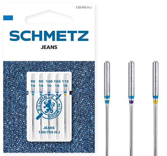 Aiguilles Jeans Schmetz 90 / 100 / 110