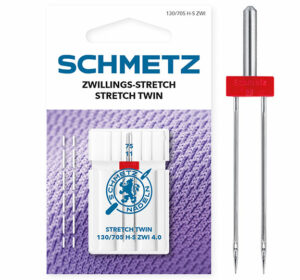 Aiguille Double Stretch Schmetz écartement 4