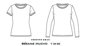 tshirt BESAME MUCHO cours couture Paris christelle BENEYTOUT